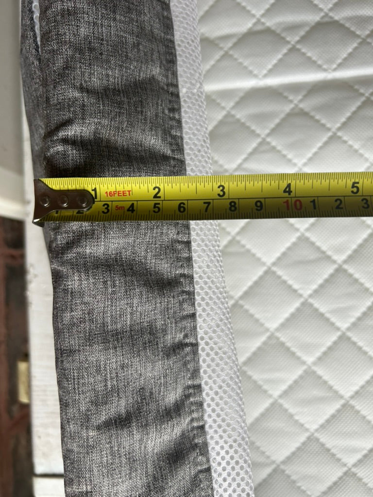 BABYLO Bedside Cozi Sleeper Co-Sleeping Crib, Grey (please read)