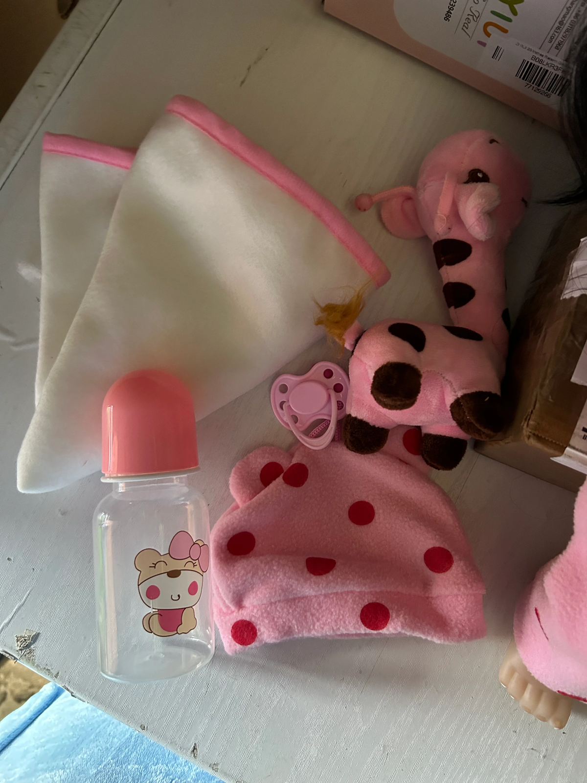 ZIYIUI 20 Inches Reborn Girl Baby Dolls 50cm Reborn Dolls Soft Silicone Vinyl Re