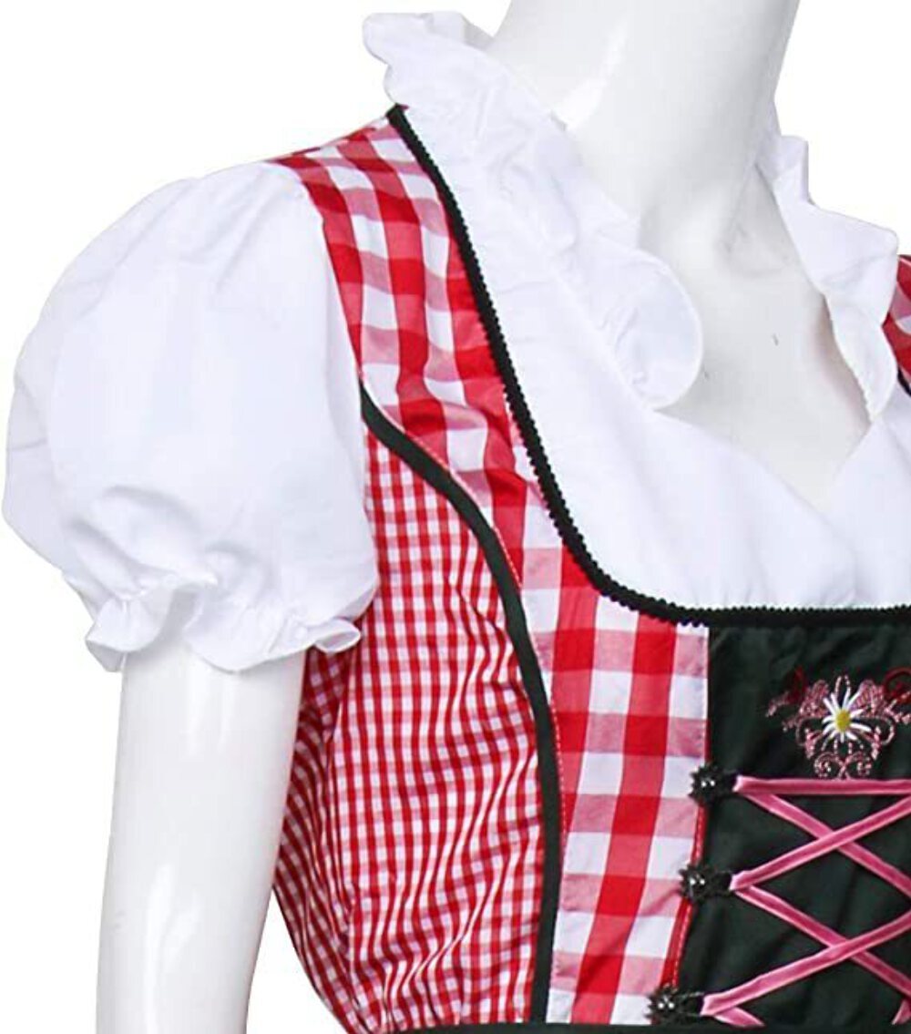 NUWIND Womens German Beer Festival Costume Bavarian Traditional Oktoberfest Hall