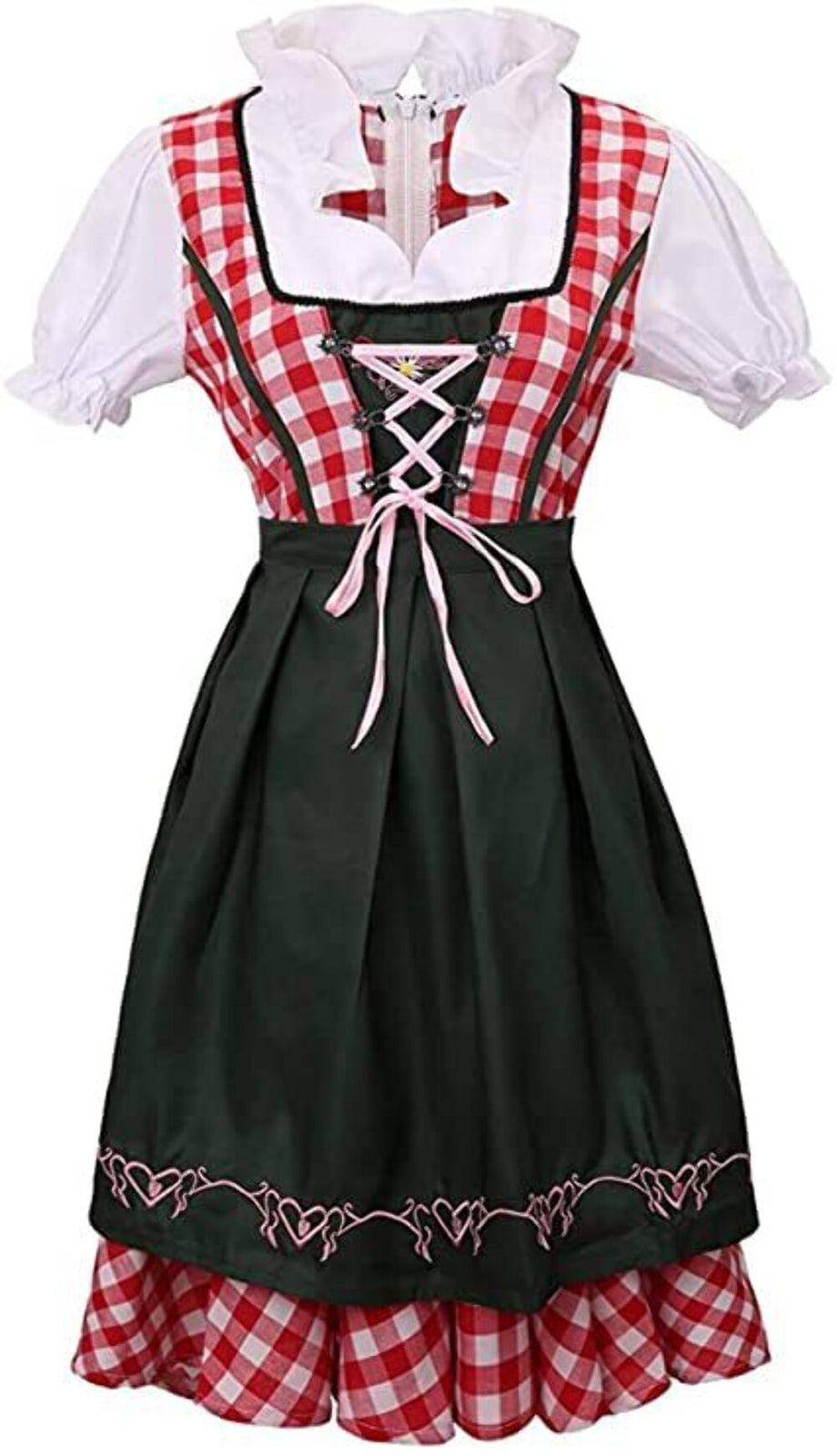 maxToonrain Oktoberfest Outfit Women Plus Size,Womens Bavarian Dirndl Dress Germ
