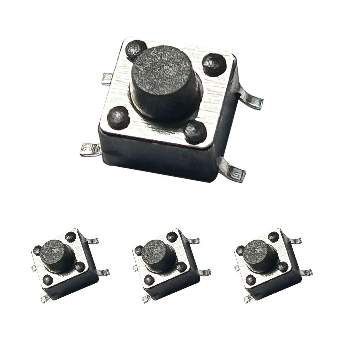 20 Pcs 6x6x5.5 mm Miniature Micro Momentary Tactile Tact Touch Push Button Switch 4 Pin SMT