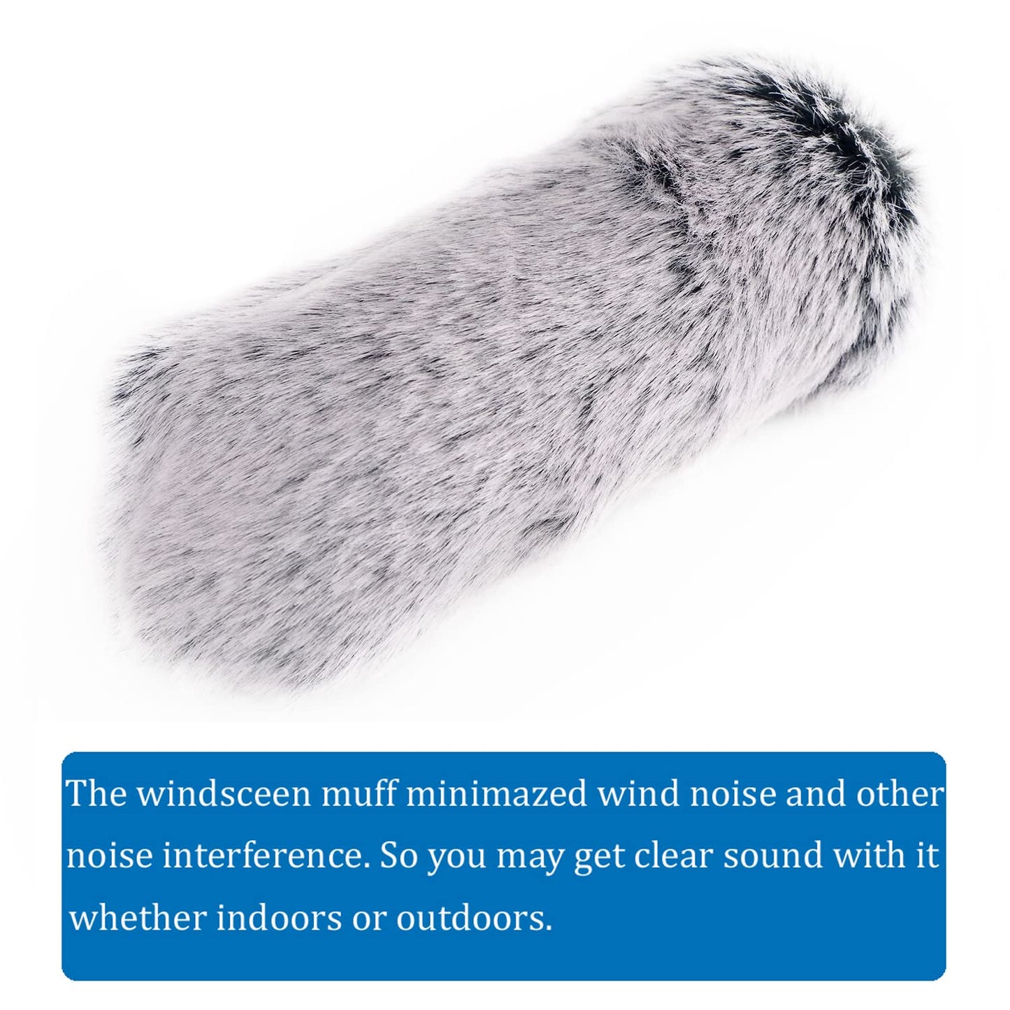 SGC-598 3.5mm Interview Shotgun Microphone with Windscreen Muff, Cardioid Directional Condenser Video Mic for DSLR Camera Nikon Canon Camcorder, Sony Mirrorless Cameras
