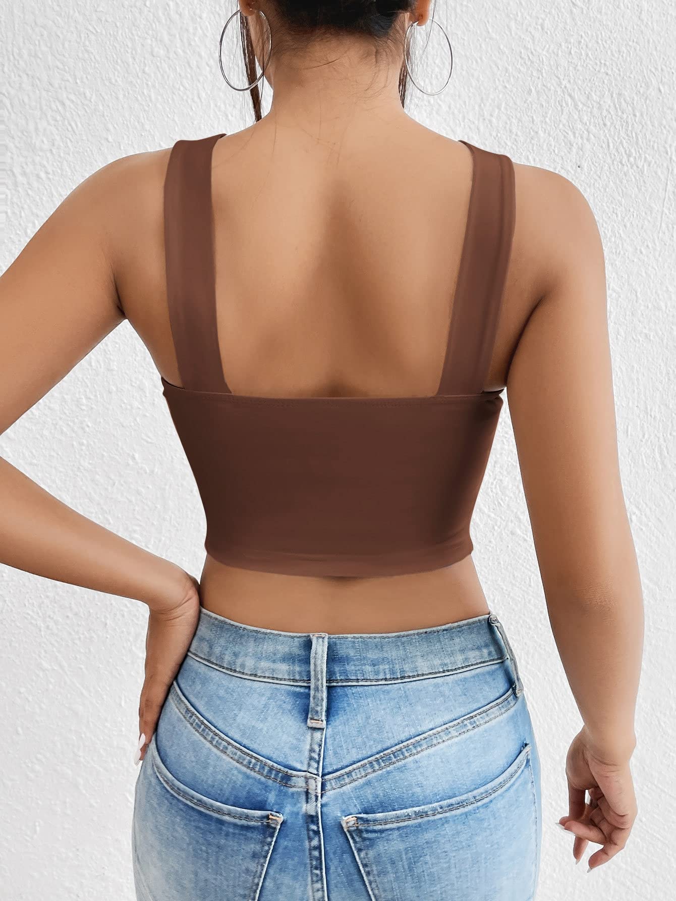 sleek cropped blouse from BEE