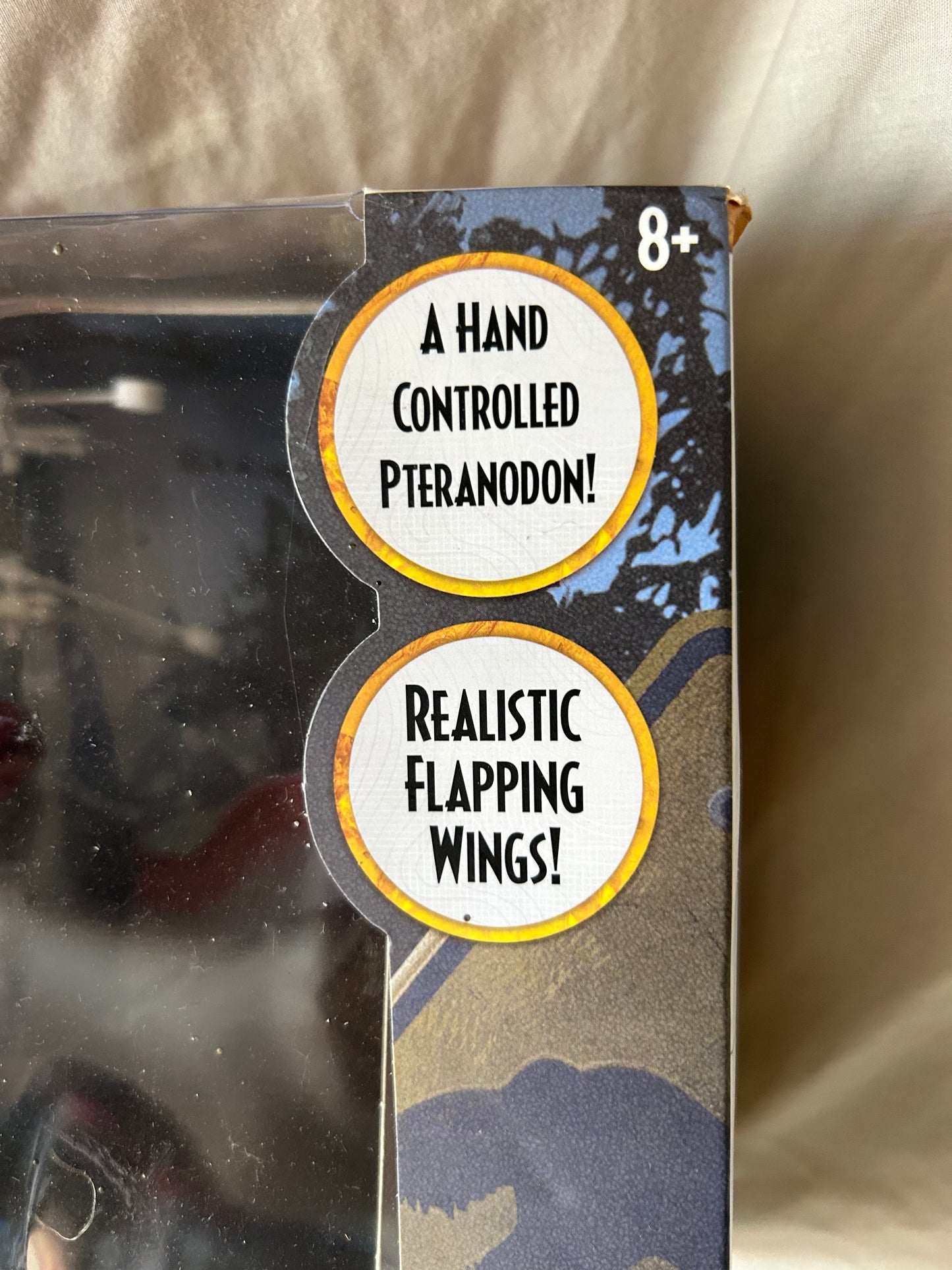 WOW! STUFF Jurassic World Toys Pteranodon Dinosaur Flyer | Remote Controlled Fly