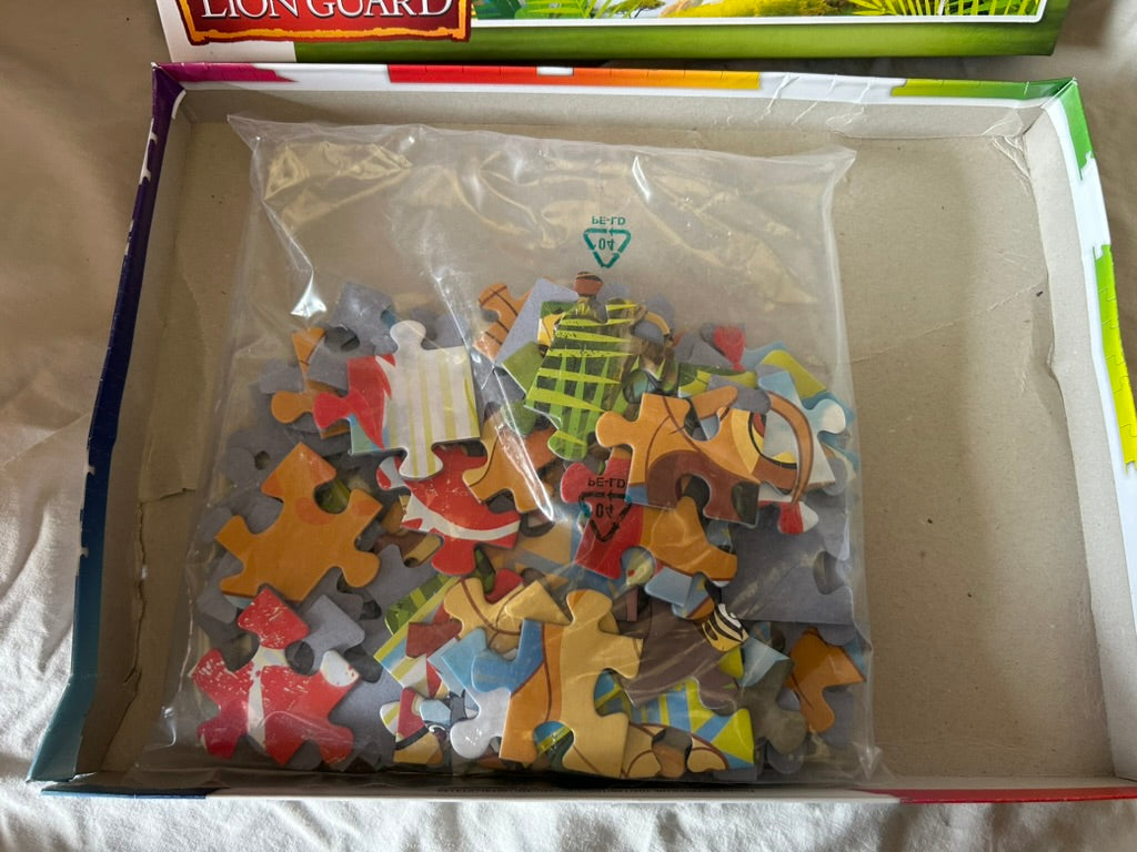 Clementoni 27986.9 "The Lion Garde Let's Go Puzzle (104-Piece)