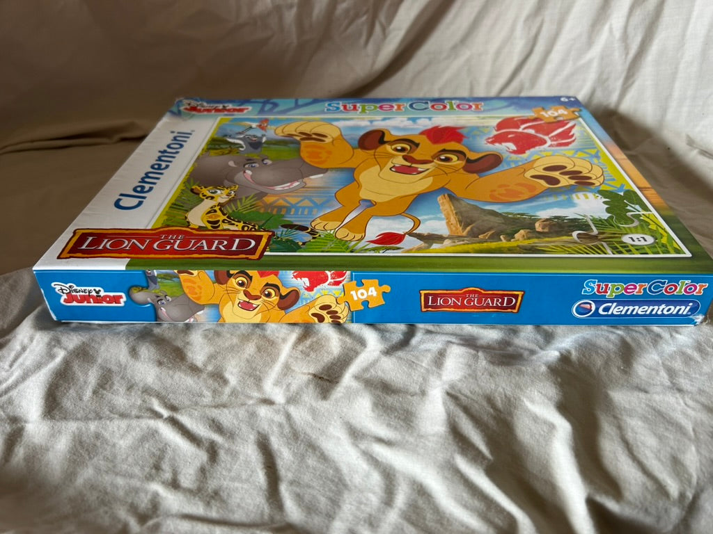 Clementoni 27986.9 "The Lion Garde Let's Go Puzzle (104-Piece)