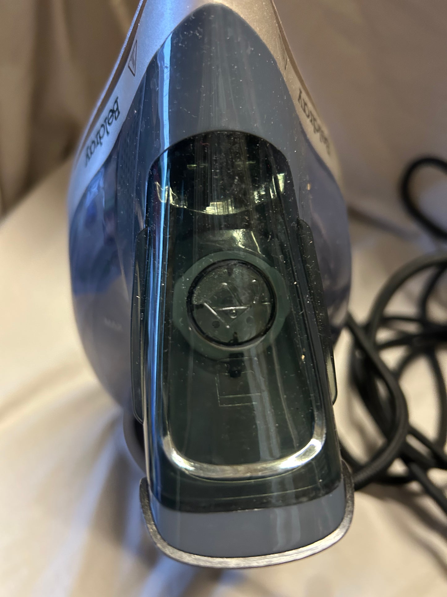 Beldray 3200W Steam Iron – Digital LED Touchscreen, Non-Stick Ceramic Soleplate, Powerful Vertical Steam, 4 Preset Heat Modes, Auto Shut Off, 320ml Water Tank, Anti-Limescale, Self-Cleaning, 3m Cord
