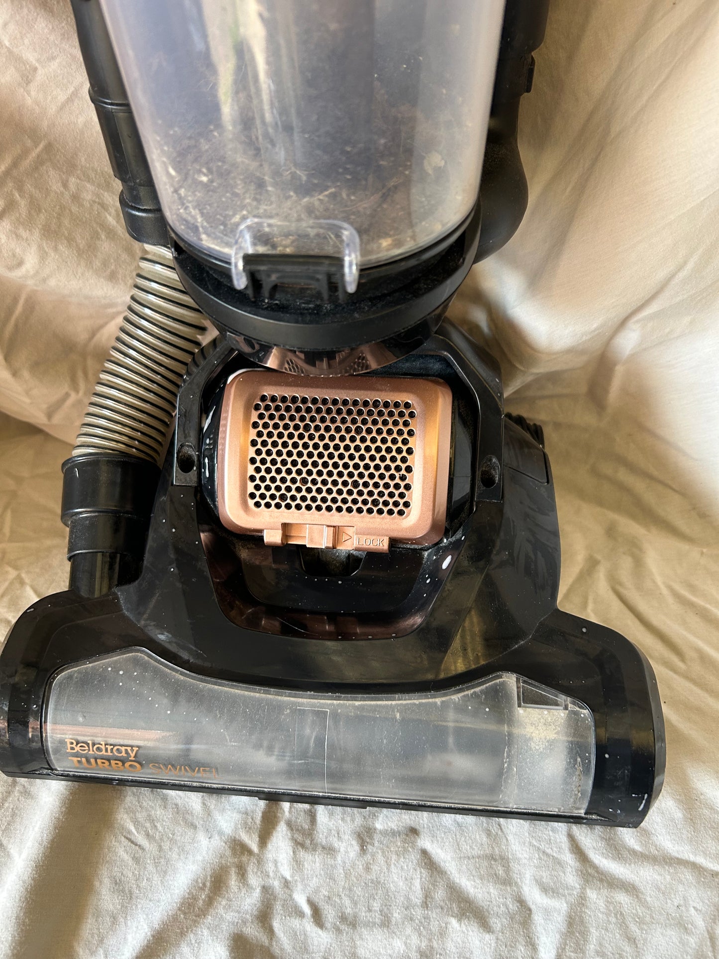 Beldray BEL0648NRG Turbo Swivel Upright Vacuum – Cyclonic Carpet Cleaner