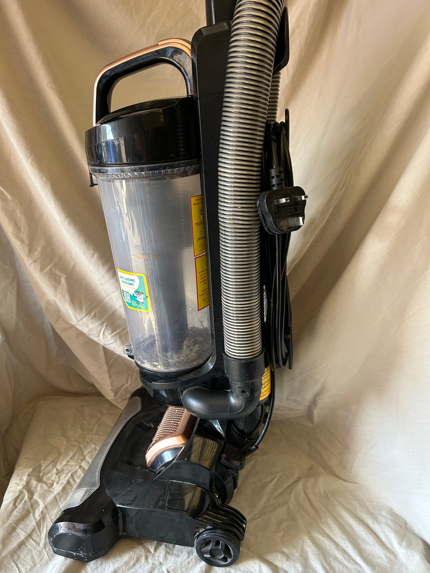 Beldray BEL0648NRG Turbo Swivel Upright Vacuum – Cyclonic Carpet Cleaner