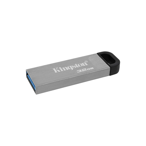 Kingston DataTraveler Kyson USB 3.2 Gen 1 Flash Drive 32GB - Stylish Capless Metal Case