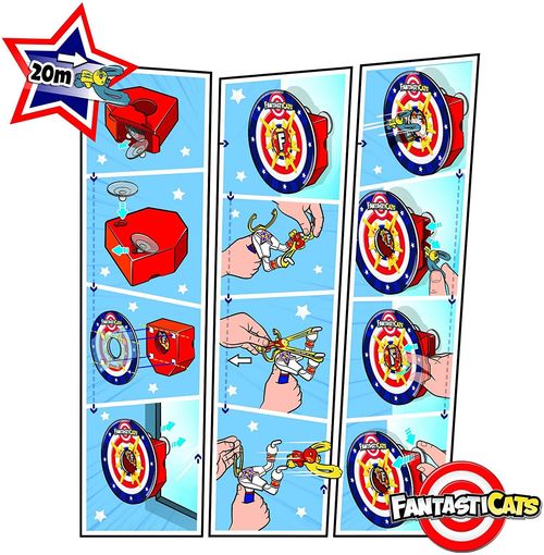 Fantasticats Super Duel Target Set