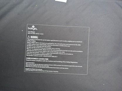 BABYLO Bedside Cozi Sleeper Co-Sleeping Crib, Grey (please read)