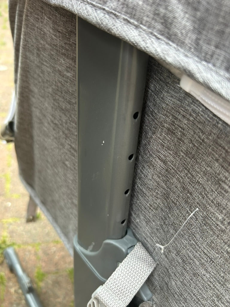 BABYLO Bedside Cozi Sleeper Co-Sleeping Crib, Grey (please read)