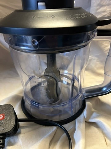 Salter EK5029 2-in-1 Electric Jug Blender & Mini Chopper - 1.2L Bowl, 570ml Drinks Bottle for Sports/Gym, Dual Function Processor, Smoothies/Sauce, BPA-Free, Mix & Chop Dips/Salsa, One Touch Operation