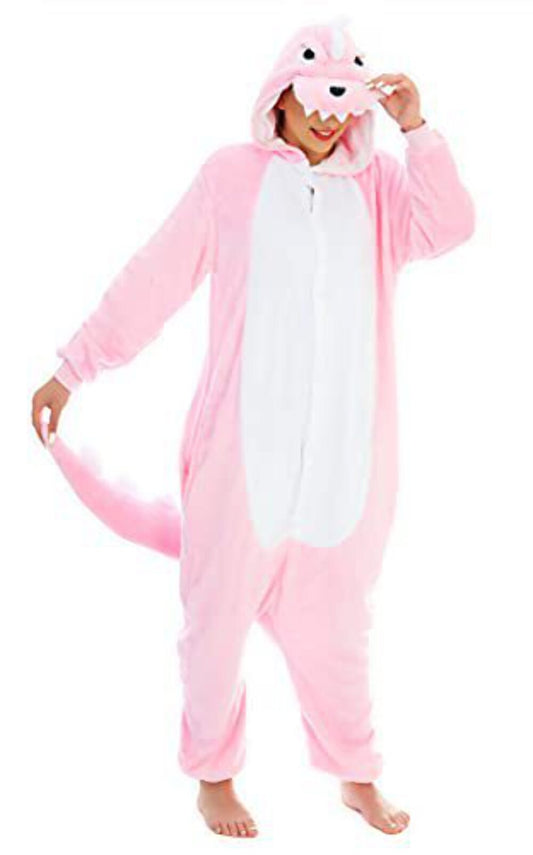 Everglamour 5055601171777 Body Suit, Unisex-Adult, Pink, Large