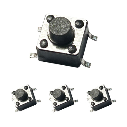 20 Pcs 6x6x5.5 mm Miniature Micro Momentary Tactile Tact Touch Push Button Switch 4 Pin SMT