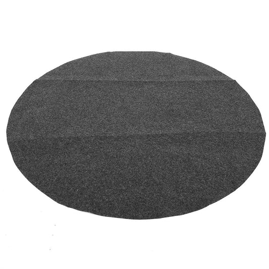 Leapiture 46in Floor Mat Black BBQ Mat Outdoor Oil Resistant Mat Environmental Protection Barbecue Mat BBQ Oven Floor Mat for Outdoor Home Party Use