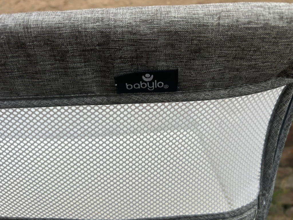 BABYLO Bedside Cozi Sleeper Co-Sleeping Crib, Grey (please read)