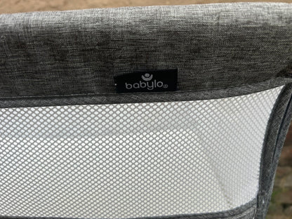 BABYLO Bedside Cozi Sleeper Co-Sleeping Crib, Grey (please read)