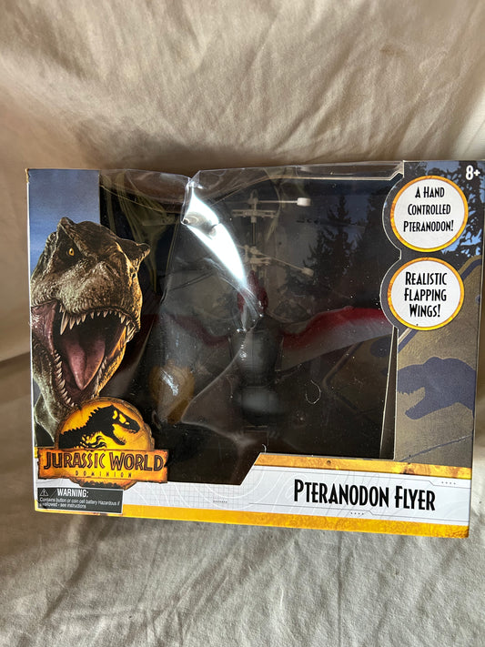 WOW! STUFF Jurassic World Toys Pteranodon Dinosaur Flyer | Remote Controlled Fly
