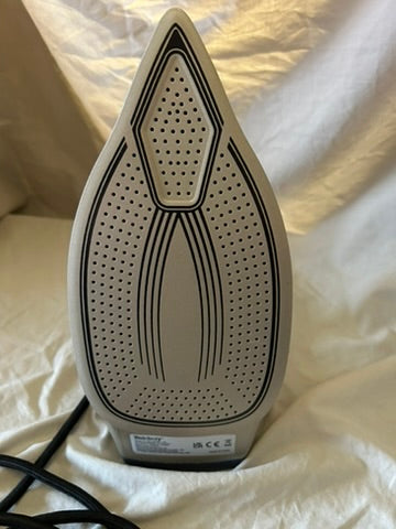 Beldray BEL0820PL Ultra Ceramic 3100W Steam Iron - Dual Soleplate Technology, Variable Temperature Control & Continuous Steam, Easy Grip Handle, 300ml Water Tank, Anti-Calc/Drip Function, Platinum