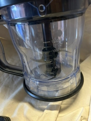 Salter EK5029 2-in-1 Electric Jug Blender & Mini Chopper - 1.2L Bowl, 570ml Drinks Bottle for Sports/Gym, Dual Function Processor, Smoothies/Sauce, BPA-Free, Mix & Chop Dips/Salsa, One Touch Operation