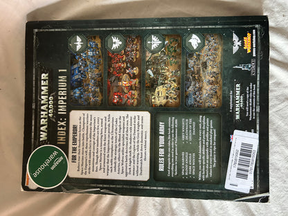 Games Workshop Index: Imperium 1 Warhammer 40,000 Book