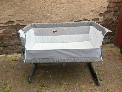 BABYLO Bedside Cozi Sleeper Co-Sleeping Crib, Grey (please read)