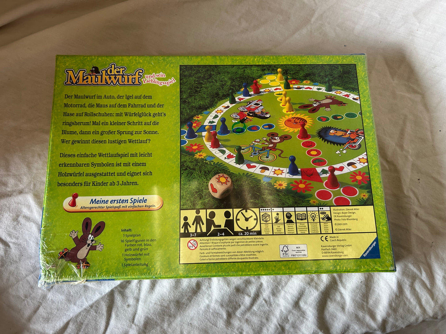Ravensburger 21570 6 "The Mole And His Favorite" Game